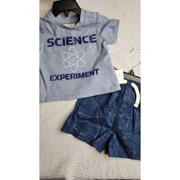 Peek "Science Experiment" 2 piece set, NWT, size 3-6 M - Picture 1 of 5